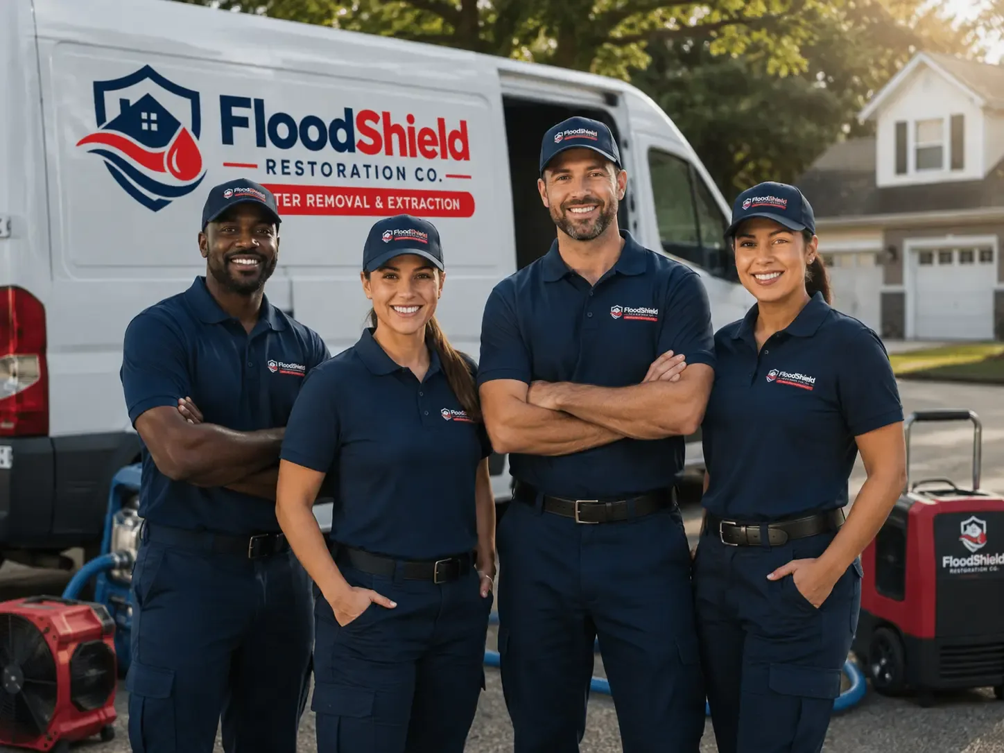 Flood Damage Restoration company in Drums, PA