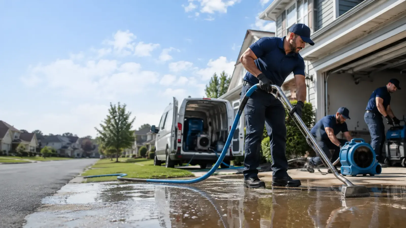 Flood Damage Restoration in Drums, PA